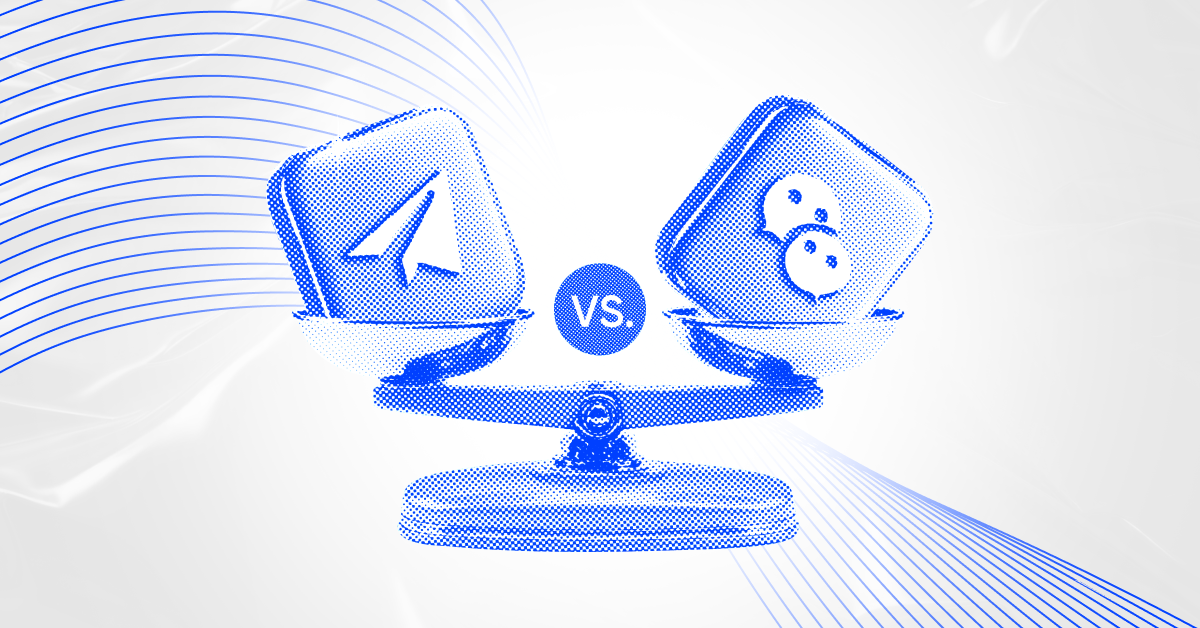 Telegram vs. WeChat
